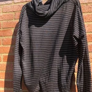 Threads 4 Thought cowl neck long sleeve top. Size medium.